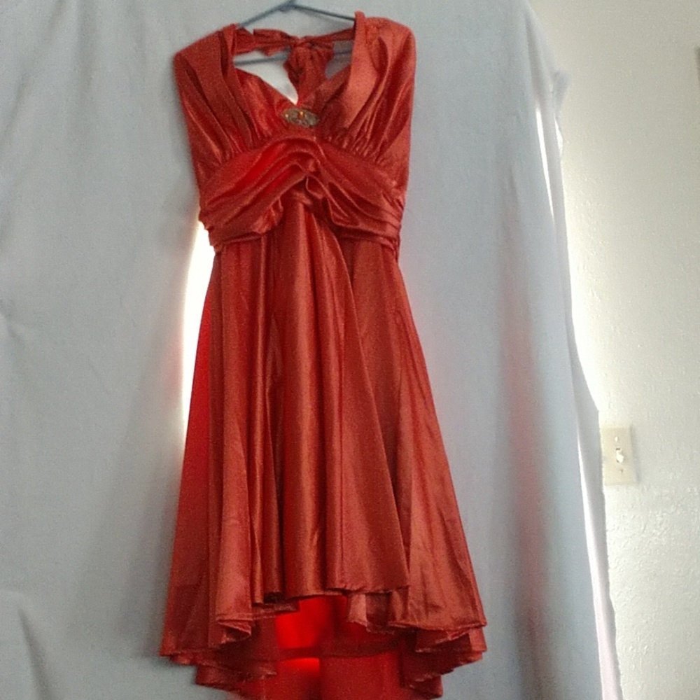 Vintage formal halter style dress